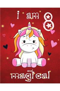 unicorn journal i am 8 and magical