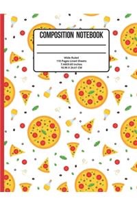 Composition Notebook Wide Ruled