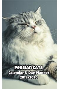 Persian Cats Calendar & Day Planner 2019-2020