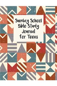 Sunday School Bible Study Journal For Teens