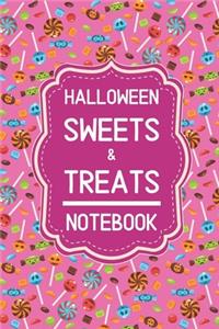 Halloween Sweets & Treats Notebook