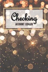 Checking Account Ledger