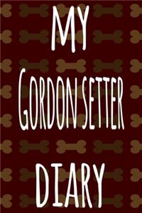 My Gordon Setter Diary