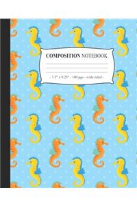 COMPOSITION NOTEBOOK Wide Ruled