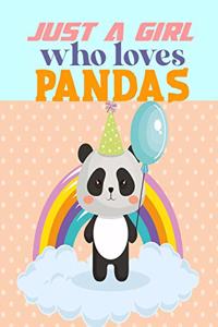 just a girl who loves pandas