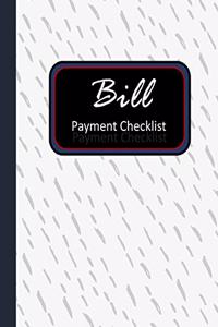 Bill Payment Checklist