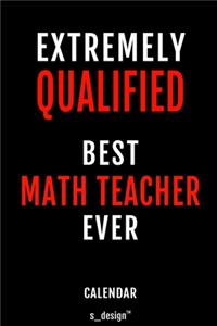 Calendar for Math Teachers / Math Teacher