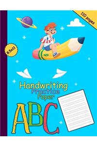 Handwriting Practice Paper-ABC kids