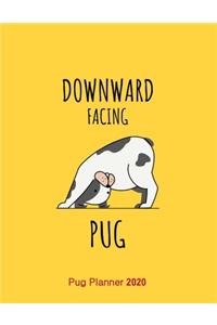 Downward Facing Pug Pug Planner 2020
