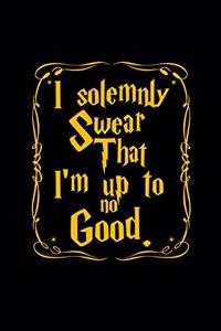 I solemnly swear that I'm up to no good