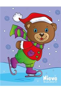 Nieve libro para colorear 1 & 2