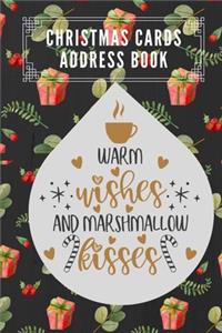 Christmas Card Address Book