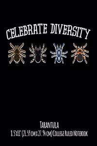 Celebrate Diversity Tarantula 8.5