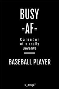 Calendar 2020 for Baseball Players / Baseball Player