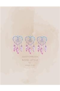 Sketchbook boho style by magic lover