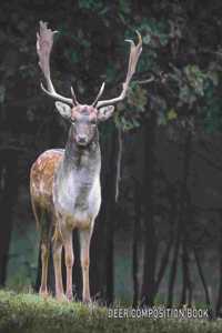 Deer Composition Book