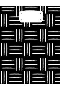 Black & White Tribal Composition Notebook