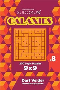 Sudoku Galaxies - 200 Logic Puzzles 9x9 (Volume 8)