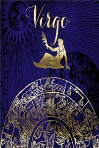 2019 Weekly Planner Virgo Symbol Astrology Wheel Zodiac Sign Horoscope 134 Pages: (Notebook, Diary, Blank Book)