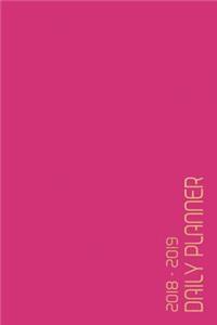 2018 - 2019 Daily Planner