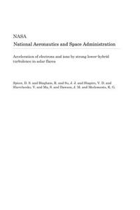 Acceleration of Electrons and Ions by Strong Lower-Hybrid Turbulence in Solar Flares