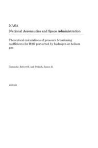 Theoretical Calculations of Pressure Broadening Coefficients for H2O Perturbed by Hydrogen or Helium Gas