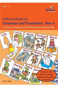 Brilliant Activities for Grammar and Punctuation, Year 4