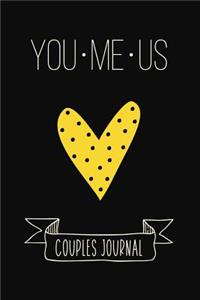 You Me Us Couples Journal