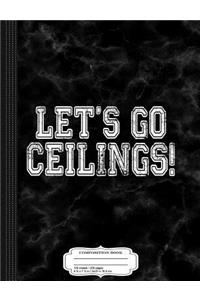 Ceiling Fan Costume Composition Notebook