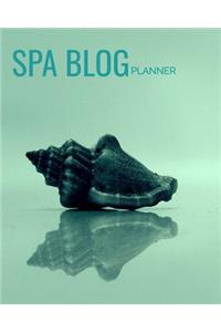 Spa Blog Planner