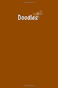 Doodles Journal - Great for Sketching, Doodling, Project Planning or Brainstorming: Medium Ruled, Soft Cover, 6 x 9 Journal, Ginger, 365 Pages
