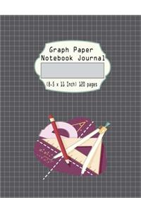 Graph Paper Notebook Journal