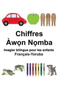 Français-Yoruba Chiffres Imagier bilingue pour les enfants