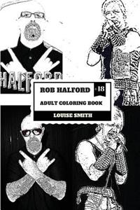 Rob Halford Adult Coloring Book