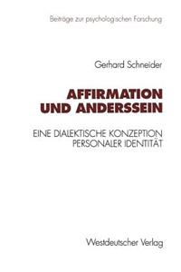 Affirmation Und Anderssein