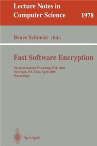 Fast Software Encryption