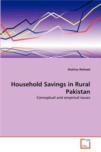 Household Savings in Rural Pakistan