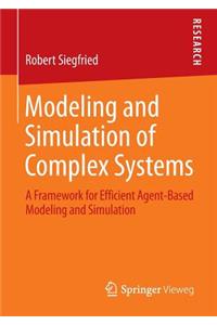 Modeling and Simulation of Complex Systems