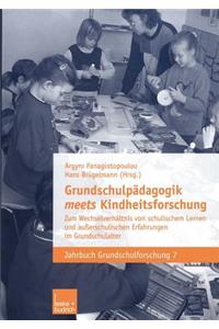 Grundschulpädagogik Meets Kindheitsforschung