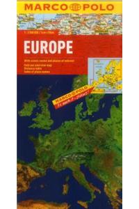 Europe Marco Polo Map