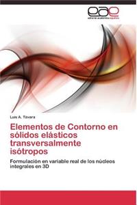 Elementos de Contorno en sólidos elásticos transversalmente isótropos