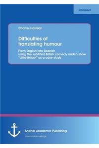 Difficulties of translating humour