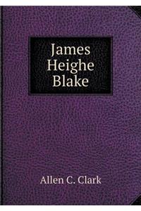 James Heighe Blake