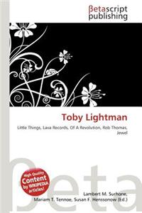 Toby Lightman