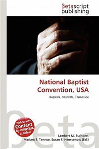 National Baptist Convention, USA