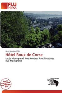 H Tel Roux de Corse