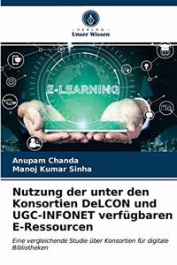 Nutzung der unter den Konsortien DeLCON und UGC-INFONET verfügbaren E-Ressourcen