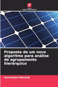 Proposta de um novo algoritmo para análise de agrupamento hierárquico