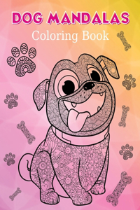 Dog Mandala Coloring book