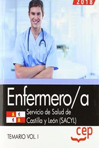 Enfermero/a. Servicio de Salud de Castilla y Leon (SACYL). Temario Vol.I